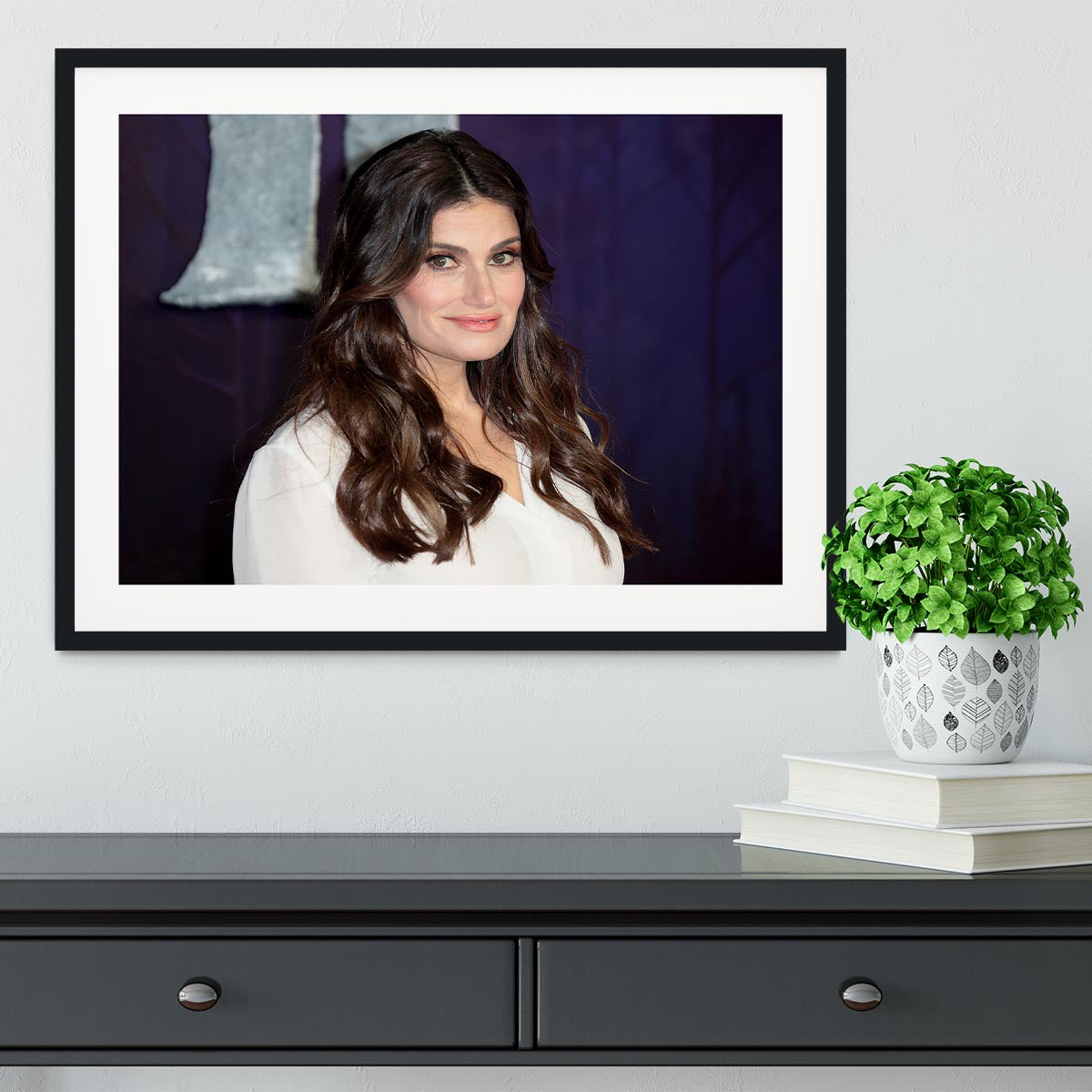 Idina Menzel Framed Print - Canvas Art Rocks - 1