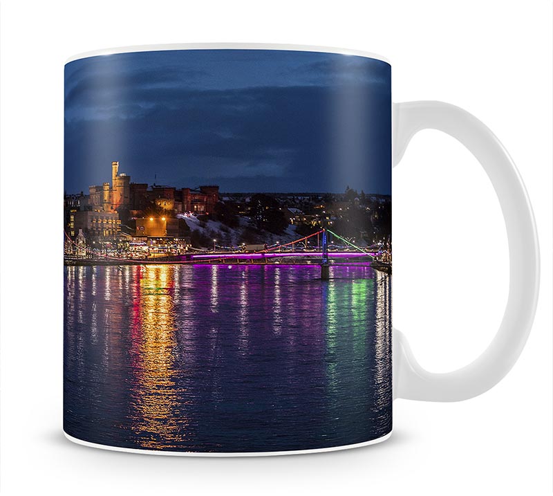 Inverness at night Mug - Canvas Art Rocks - 1