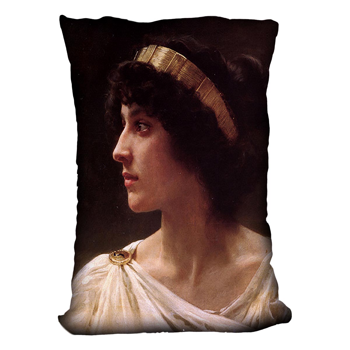 Irene By Bouguereau Cushion