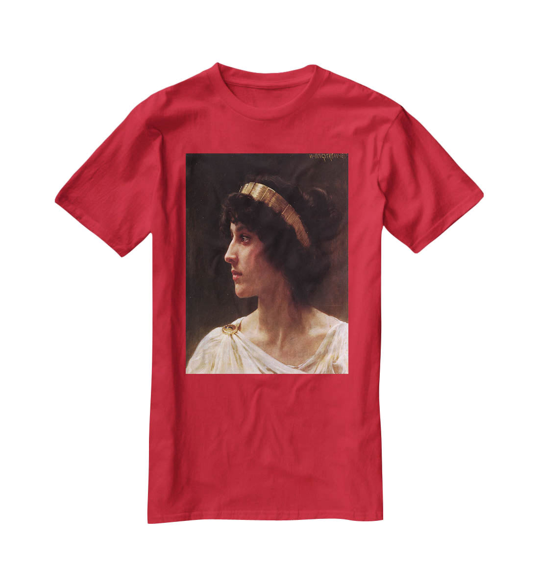 Irene By Bouguereau T-Shirt - Canvas Art Rocks - 4