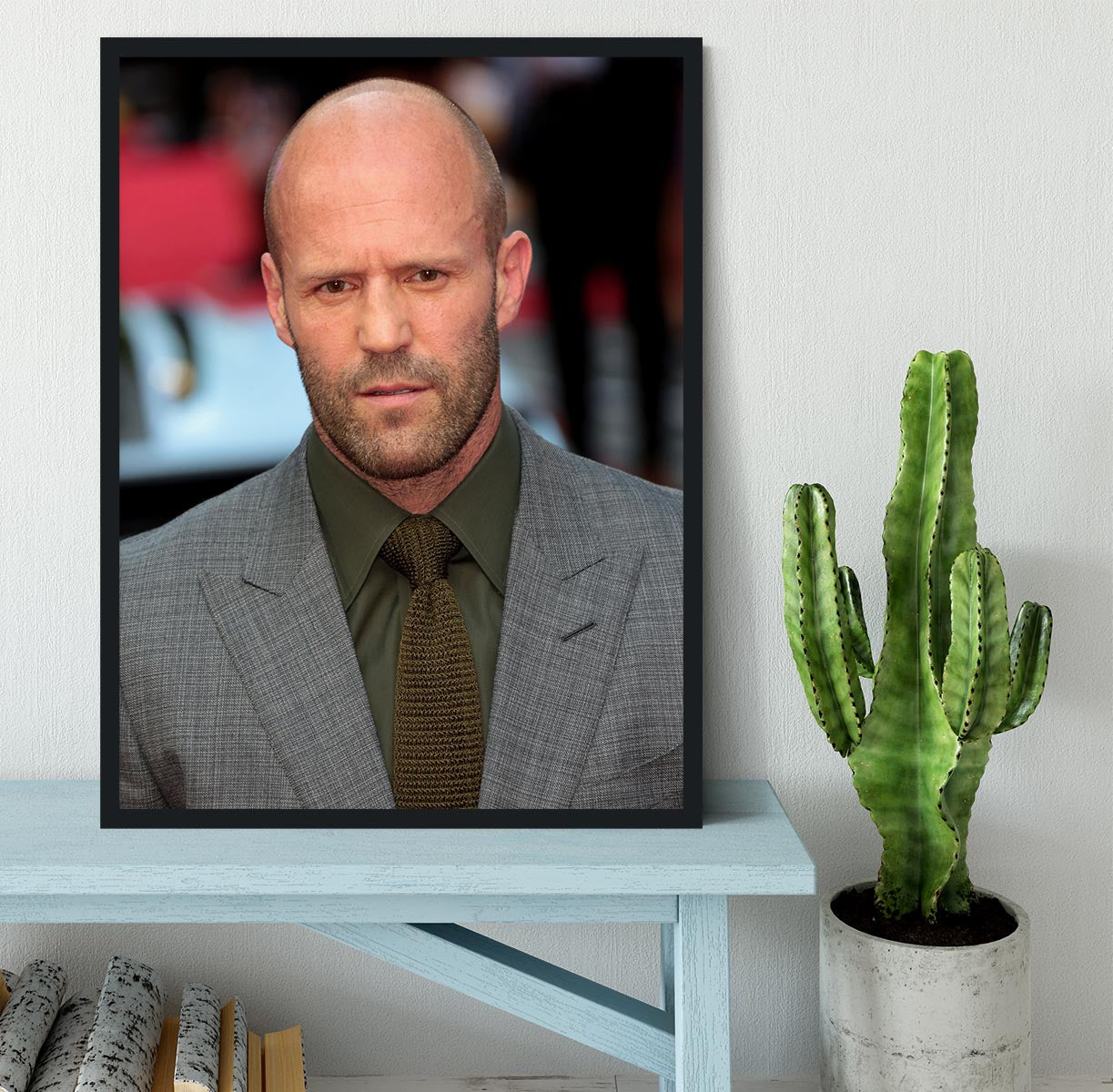 Jason Statham Framed Print - Canvas Art Rocks - 2