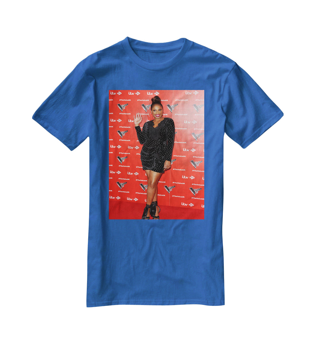 Jennifer Hudson T-Shirt - Canvas Art Rocks - 2