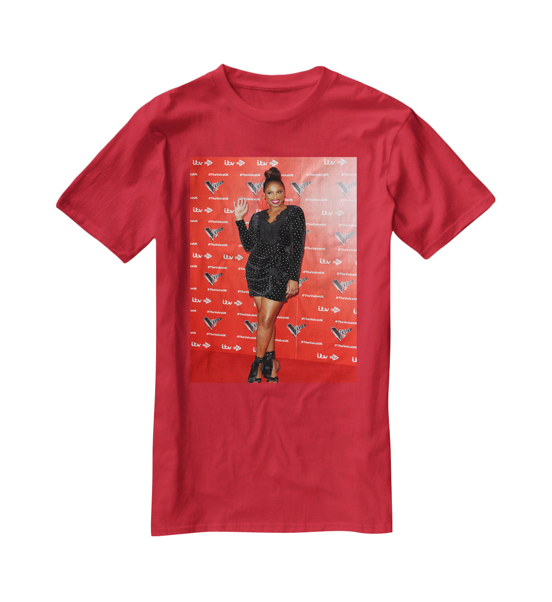 Jennifer Hudson T-Shirt - Canvas Art Rocks - 4