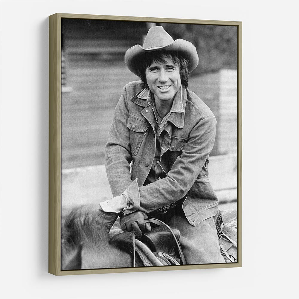 Jim Dale on horseback HD Metal Print - Canvas Art Rocks - 8