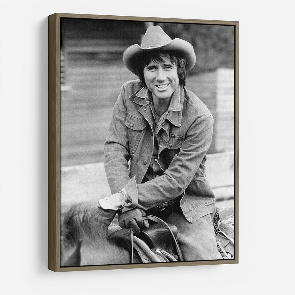 Jim Dale on horseback HD Metal Print - Canvas Art Rocks - 10