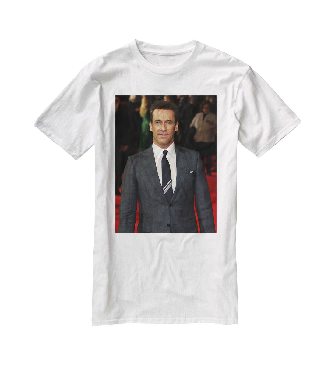 John Hamm T-Shirt - Canvas Art Rocks - 5