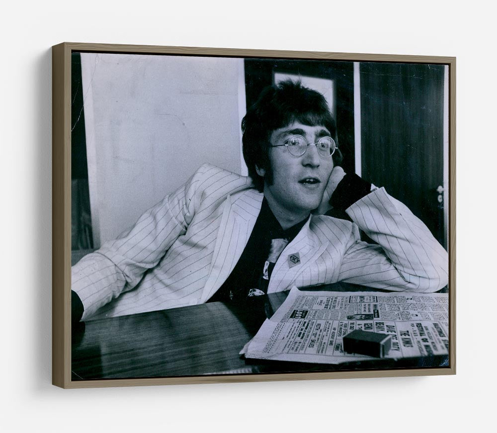 John Lennon in 1967 HD Metal Print