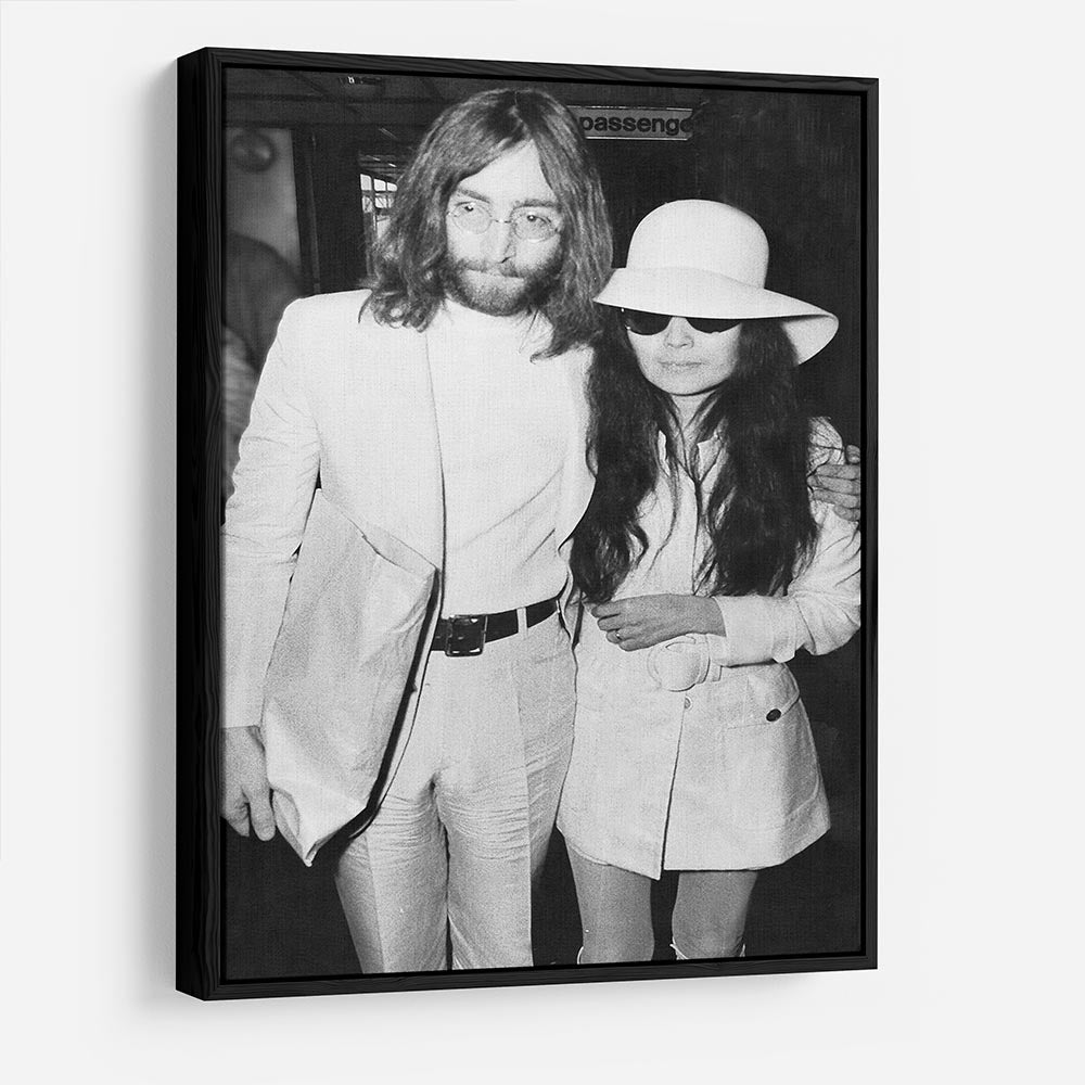 John and Yoko HD Metal Print - Canvas Art Rocks - 6