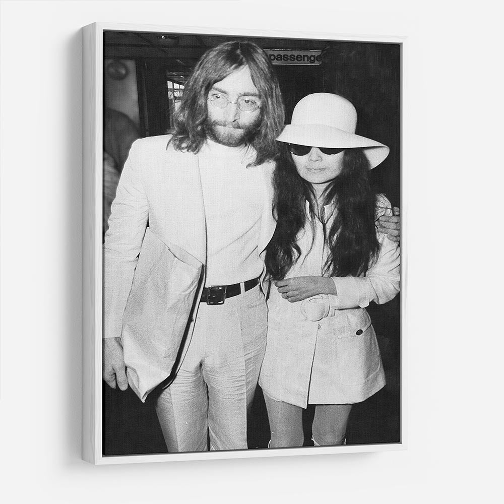 John and Yoko HD Metal Print - Canvas Art Rocks - 7