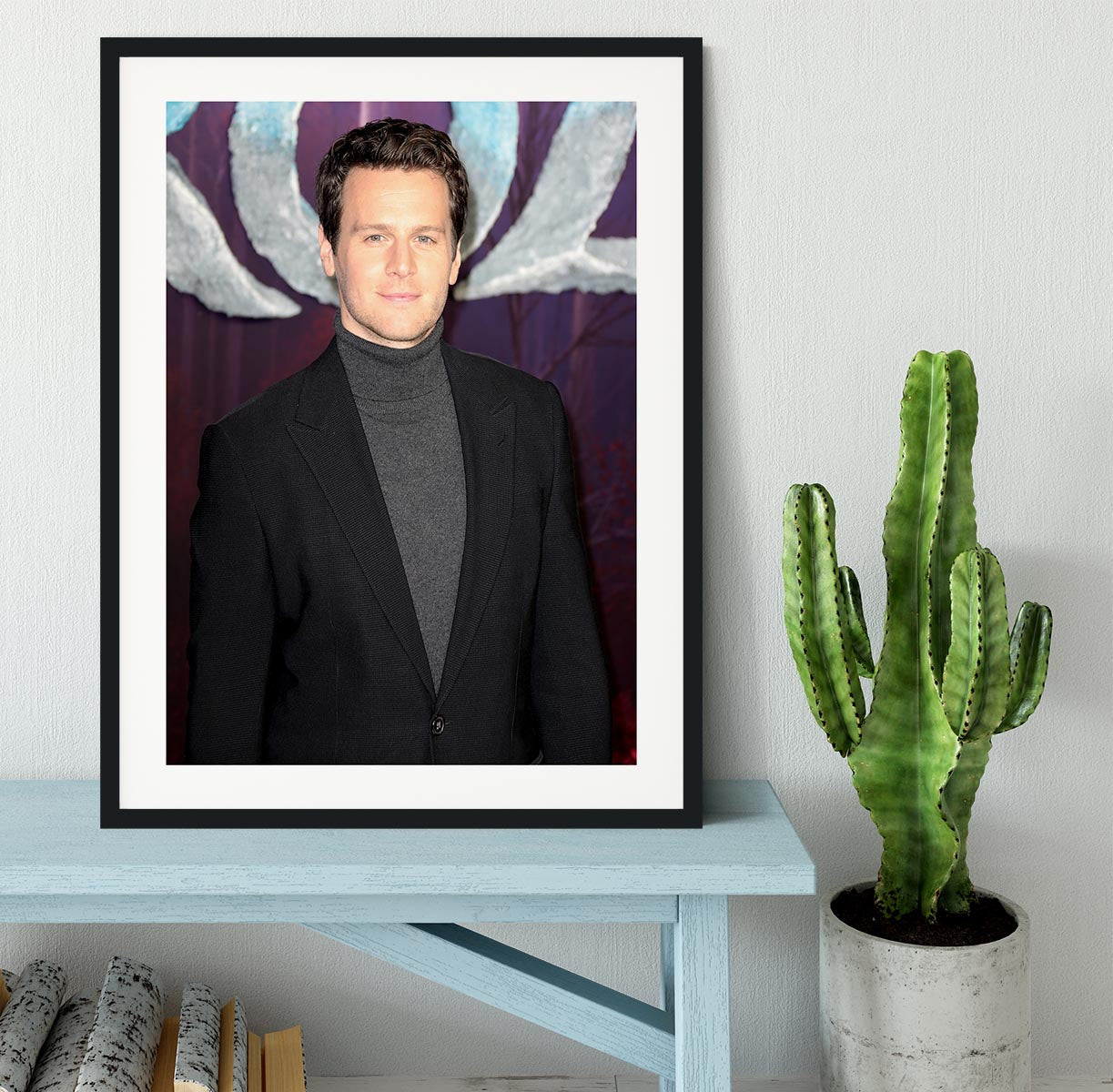 Jonathan Groff Framed Print - Canvas Art Rocks - 1