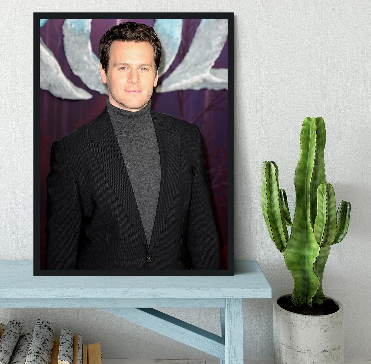 Jonathan Groff Framed Print - Canvas Art Rocks - 2