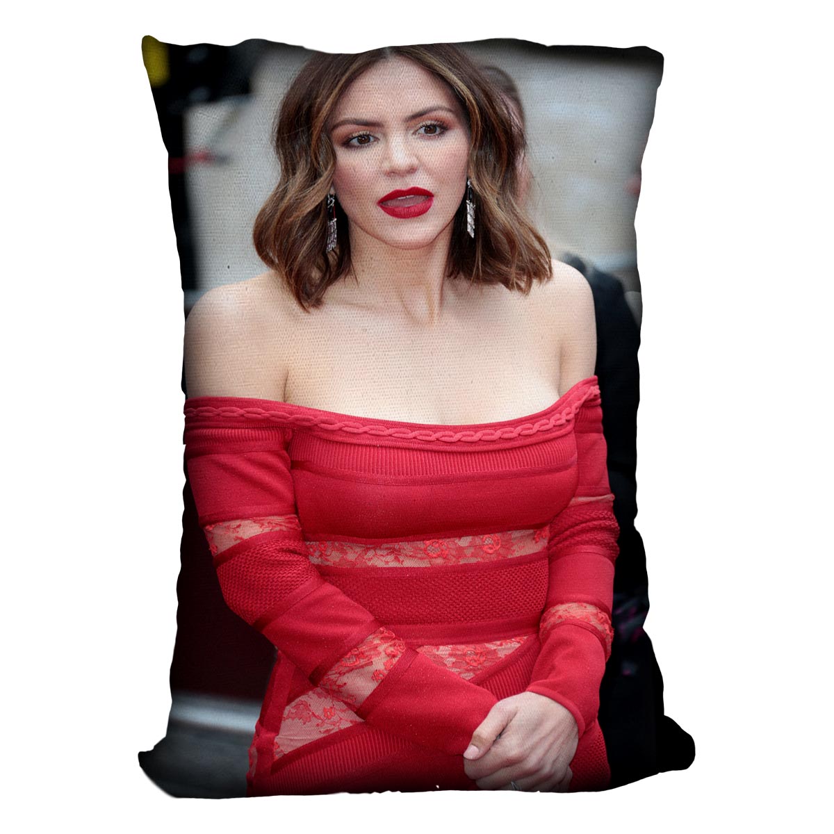 Katharine McPhee Cushion