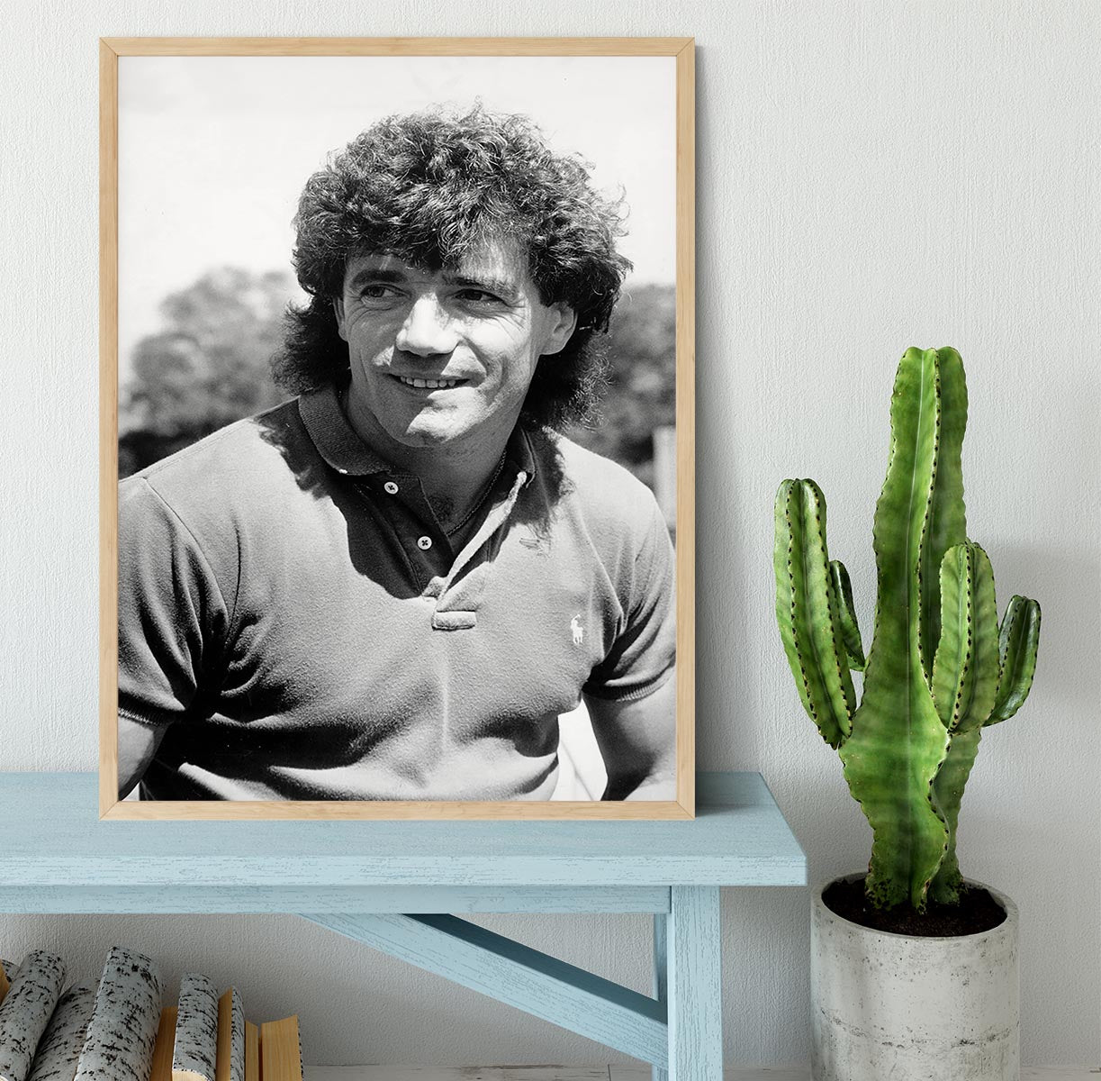 Kevin Keegan Framed Print - Canvas Art Rocks - 4