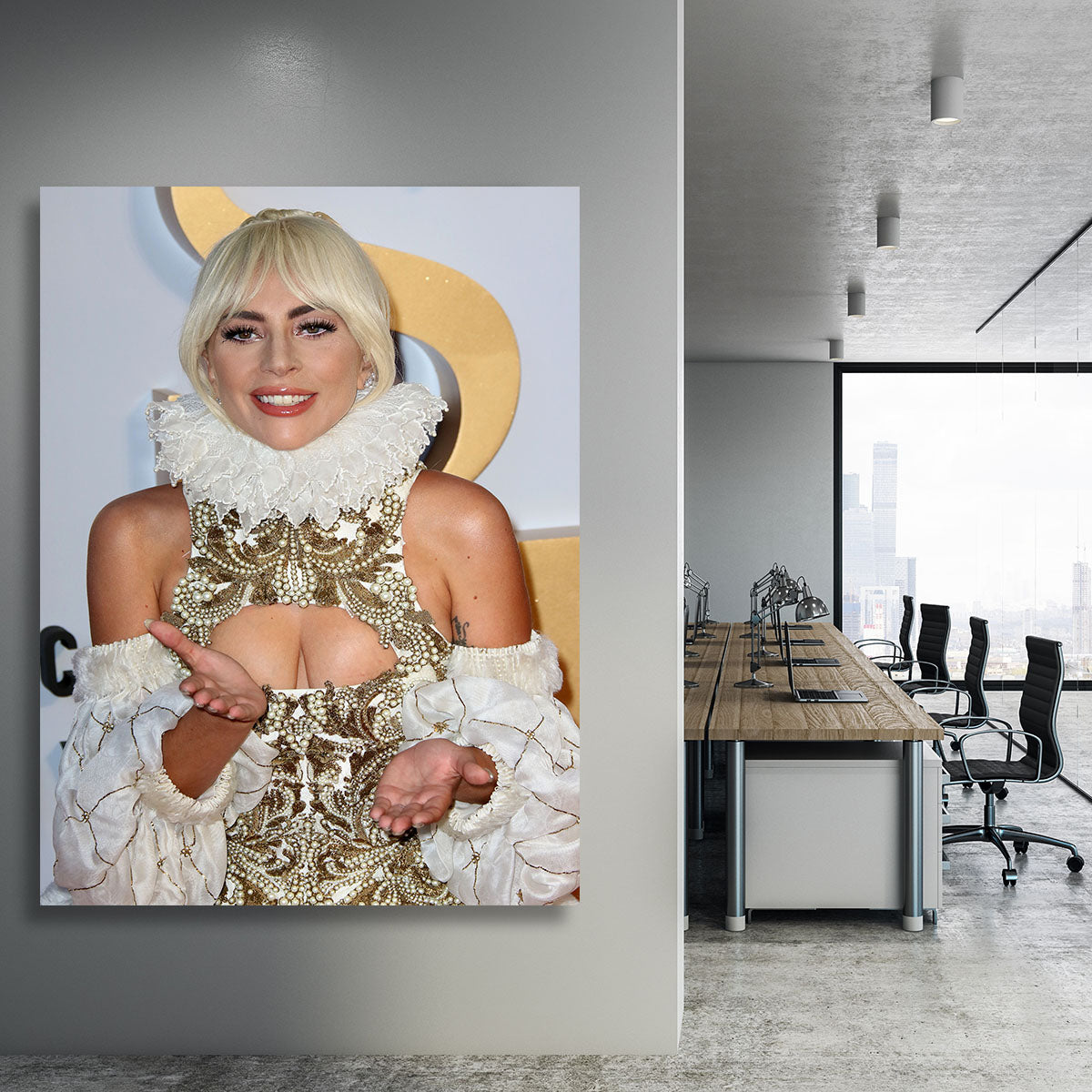 Lady Gaga A Star Is Born Canvas Print or Poster - Canvas Art Rocks - 3