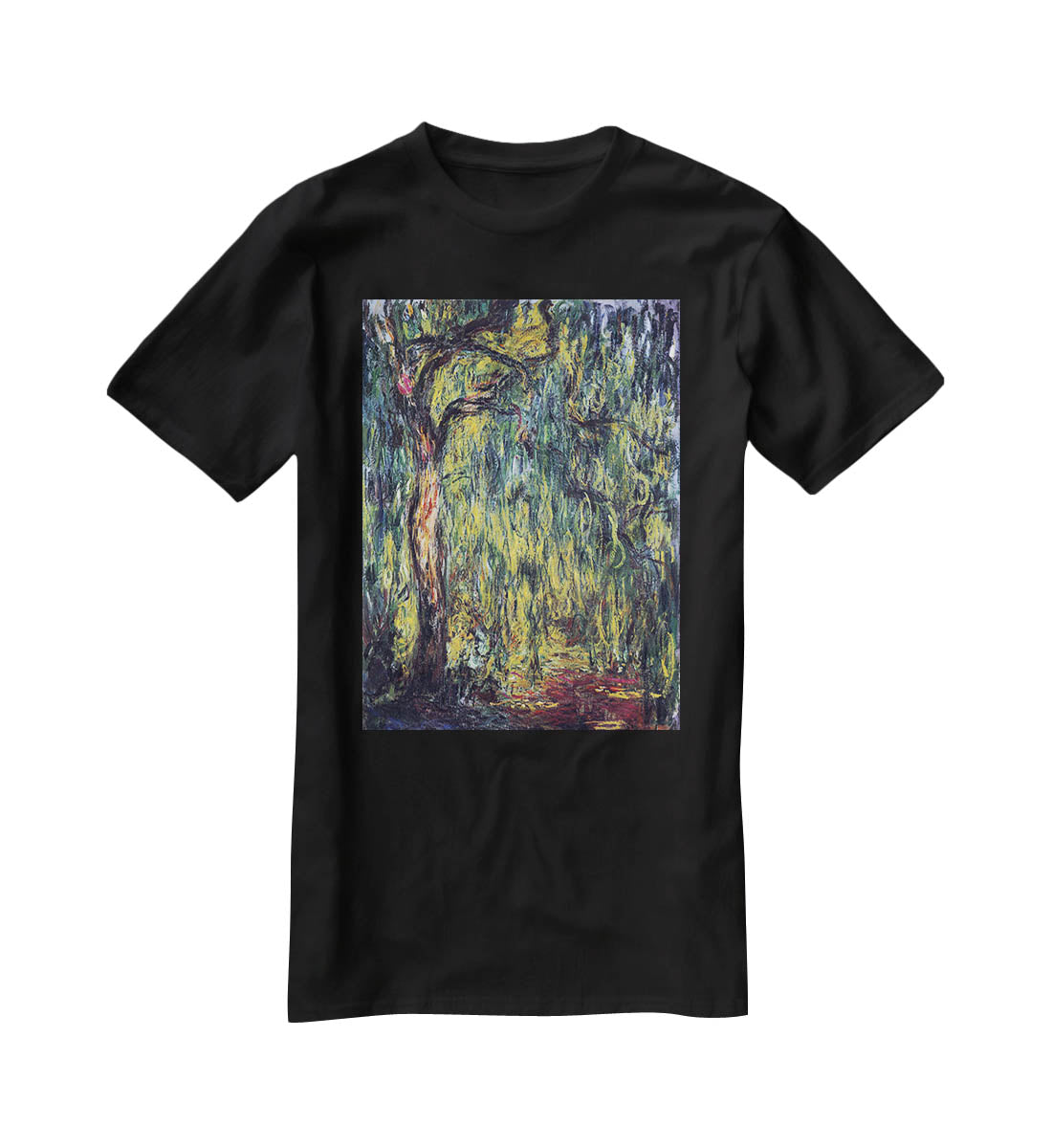 Landscape by Monet T-Shirt - Canvas Art Rocks - 1