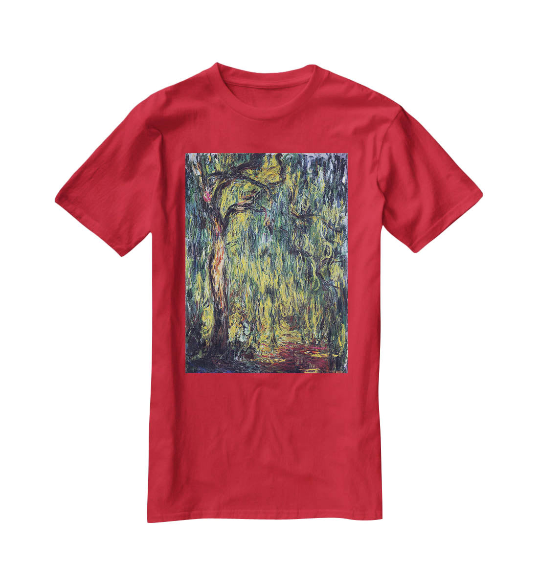 Landscape by Monet T-Shirt - Canvas Art Rocks - 4