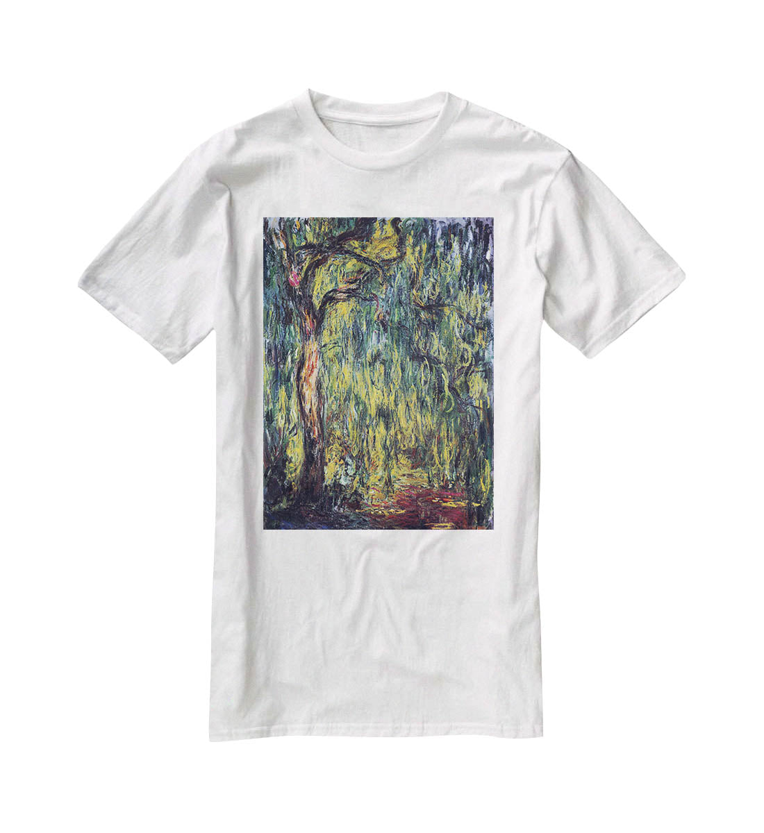 Landscape by Monet T-Shirt - Canvas Art Rocks - 5