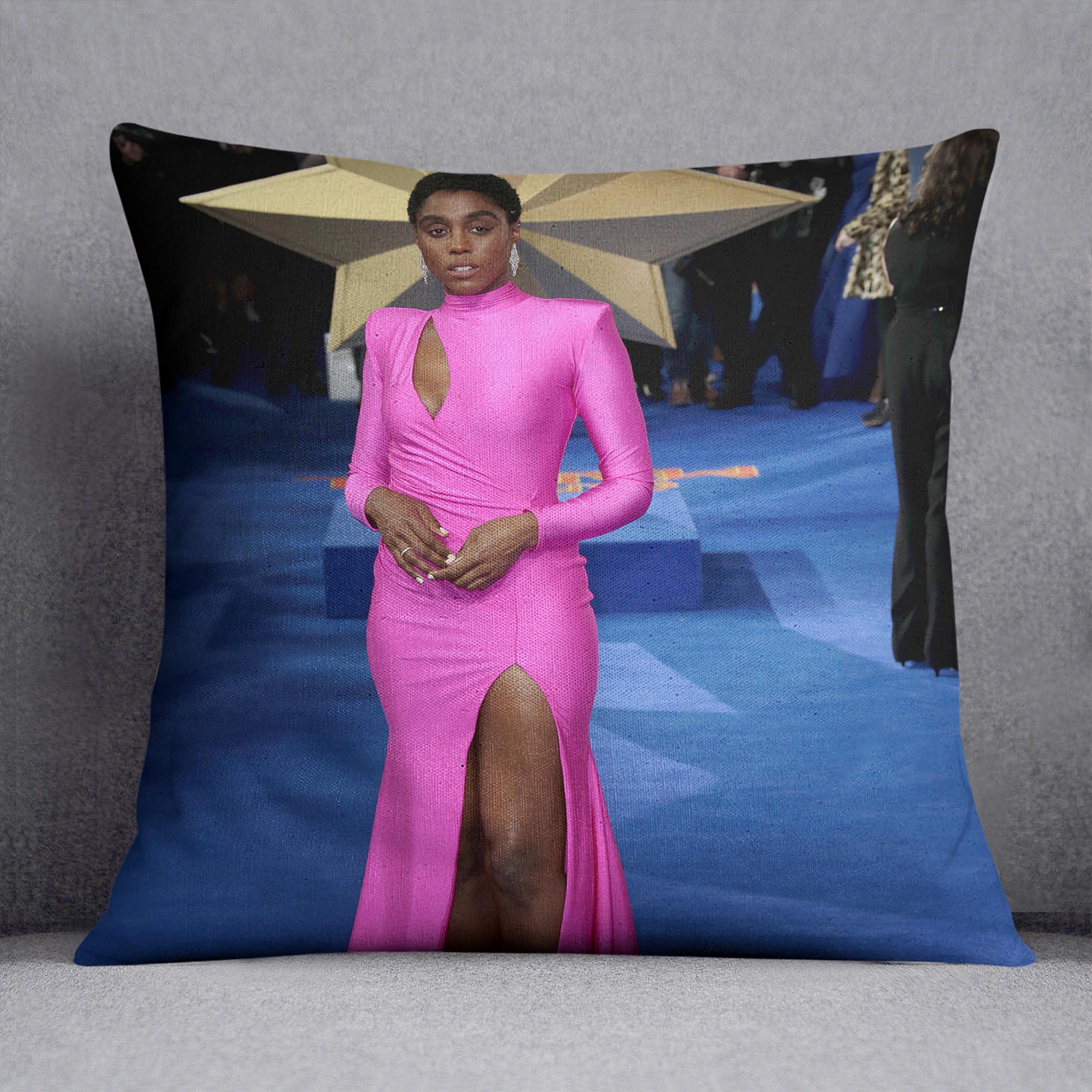 Lashana Lynch Cushion