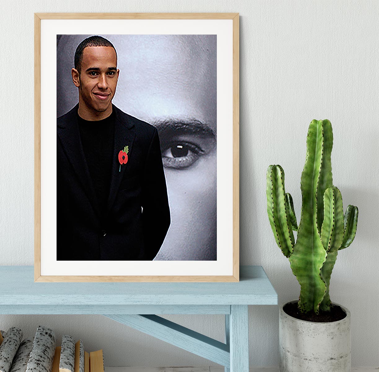 Lewis Hamilton Framed Print - Canvas Art Rocks - 3