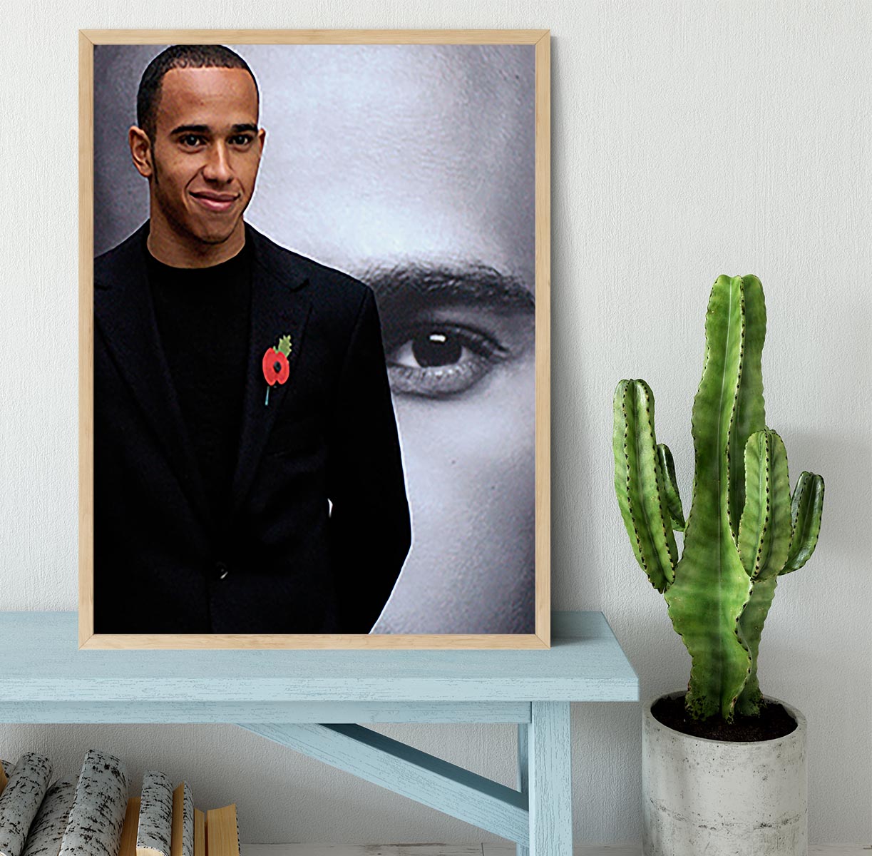 Lewis Hamilton Framed Print - Canvas Art Rocks - 4