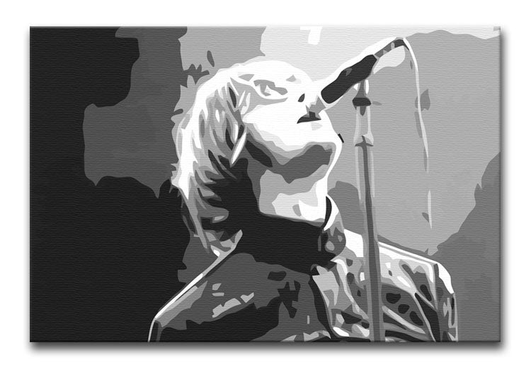 Liam Gallagher Oasis Rock 'n Roll Print - Canvas Art Rocks - 6