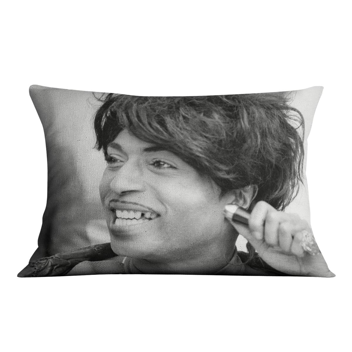 Little Richard smiles Cushion