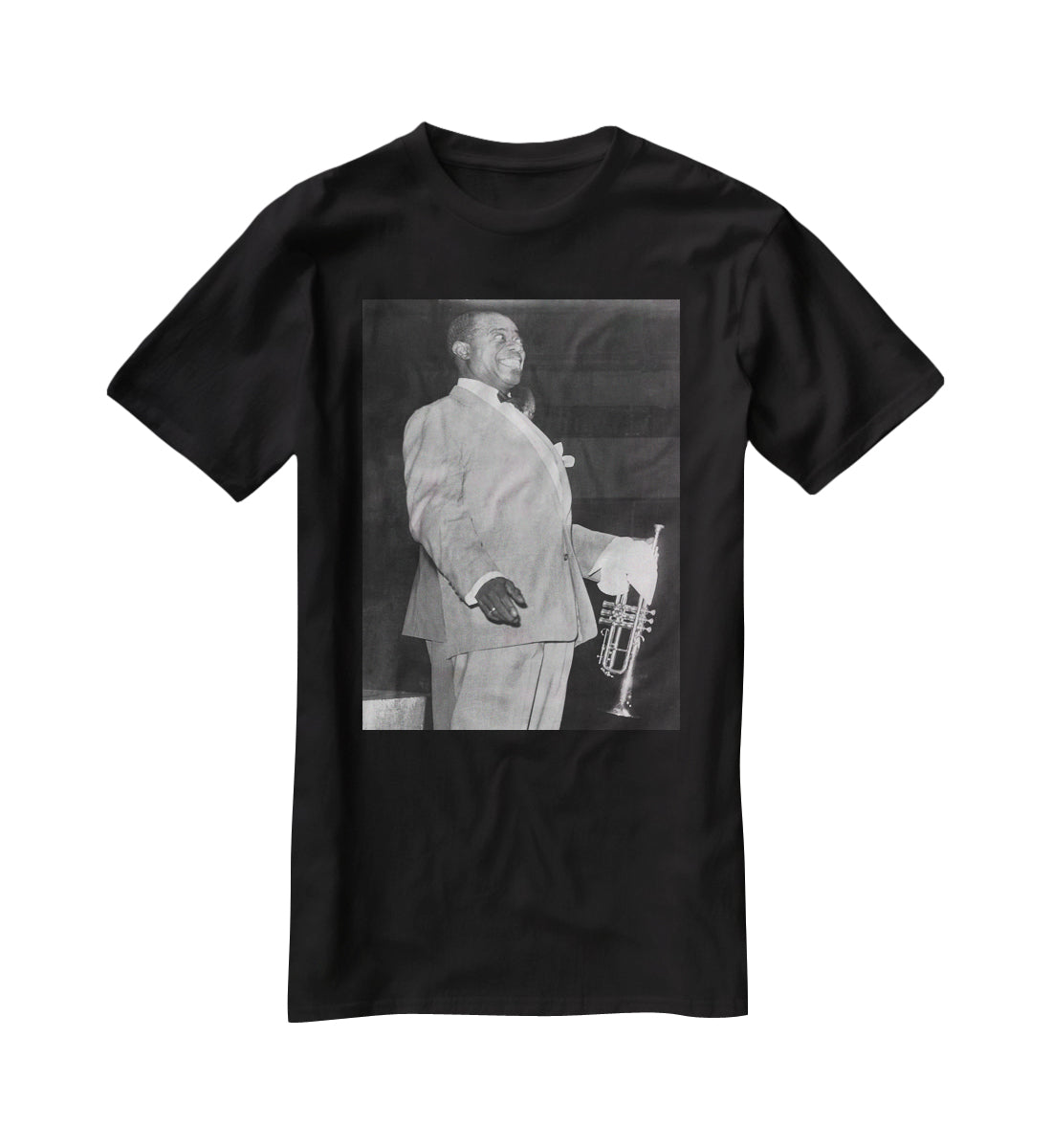 Louis Armstrong in concert T-Shirt - Canvas Art Rocks - 1