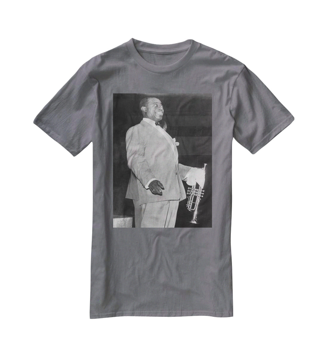 Louis Armstrong in concert T-Shirt - Canvas Art Rocks - 3