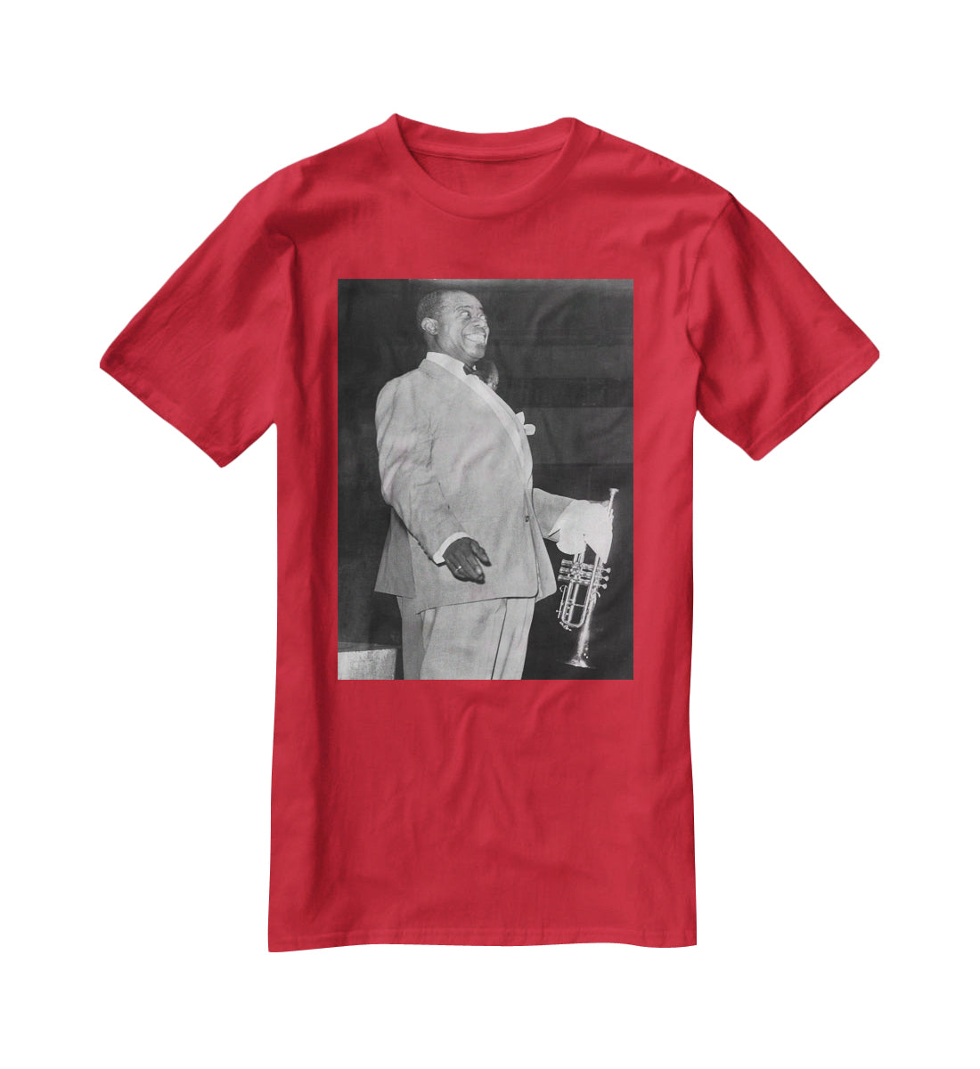 Louis Armstrong in concert T-Shirt - Canvas Art Rocks - 4