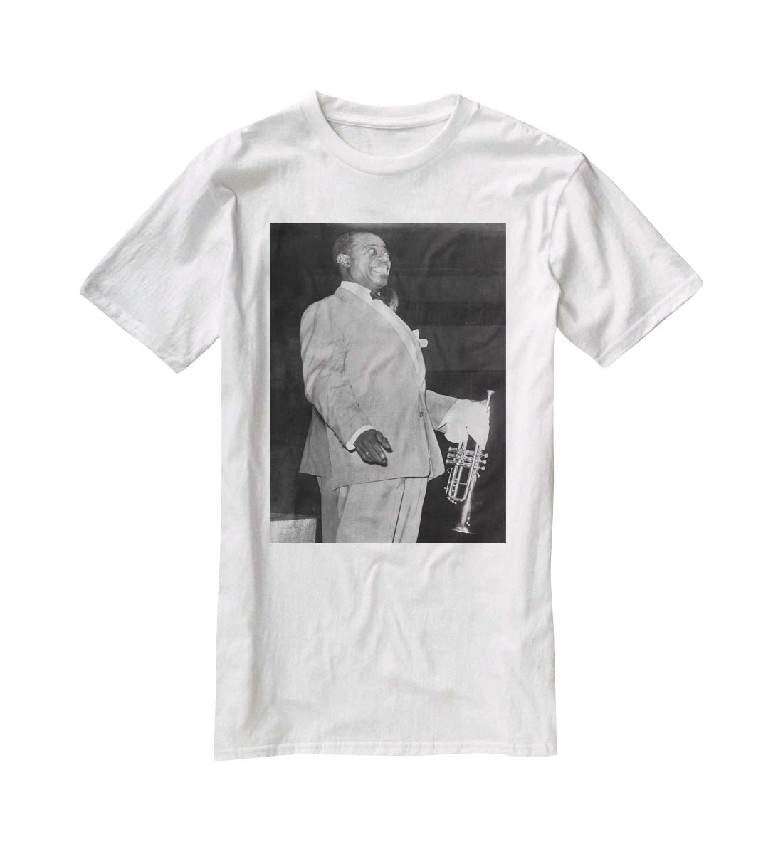 Louis Armstrong in concert T-Shirt - Canvas Art Rocks - 5