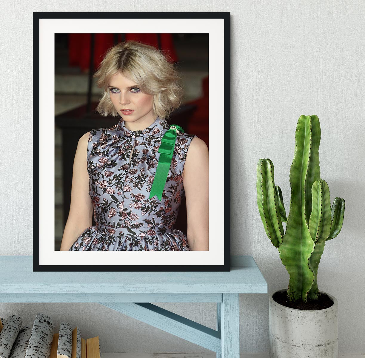 Lucy Boynton Framed Print - Canvas Art Rocks - 1