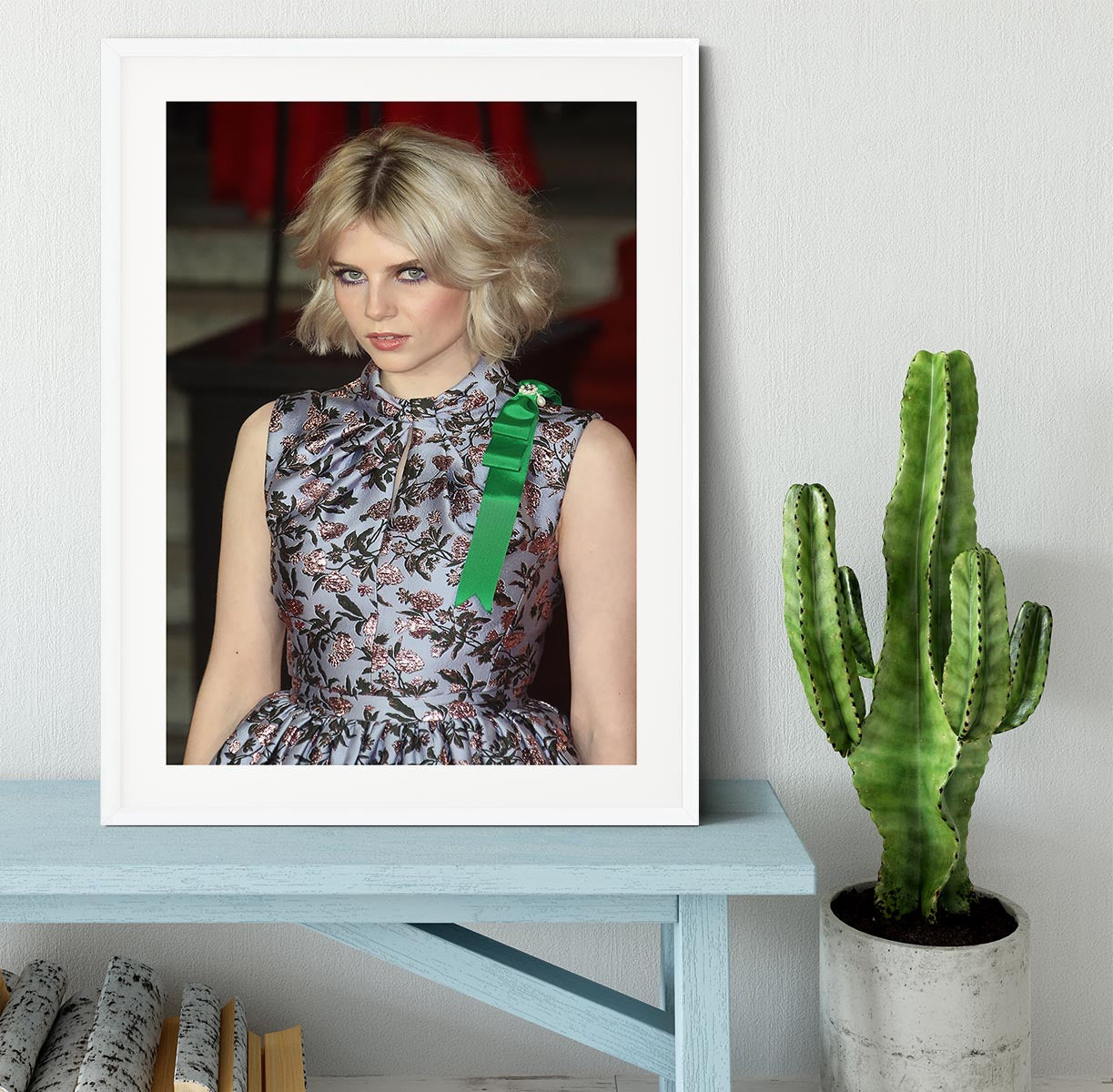 Lucy Boynton Framed Print - Canvas Art Rocks - 5