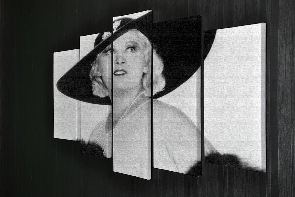 Mae West 5 Split Panel Canvas - Canvas Art Rocks - 2