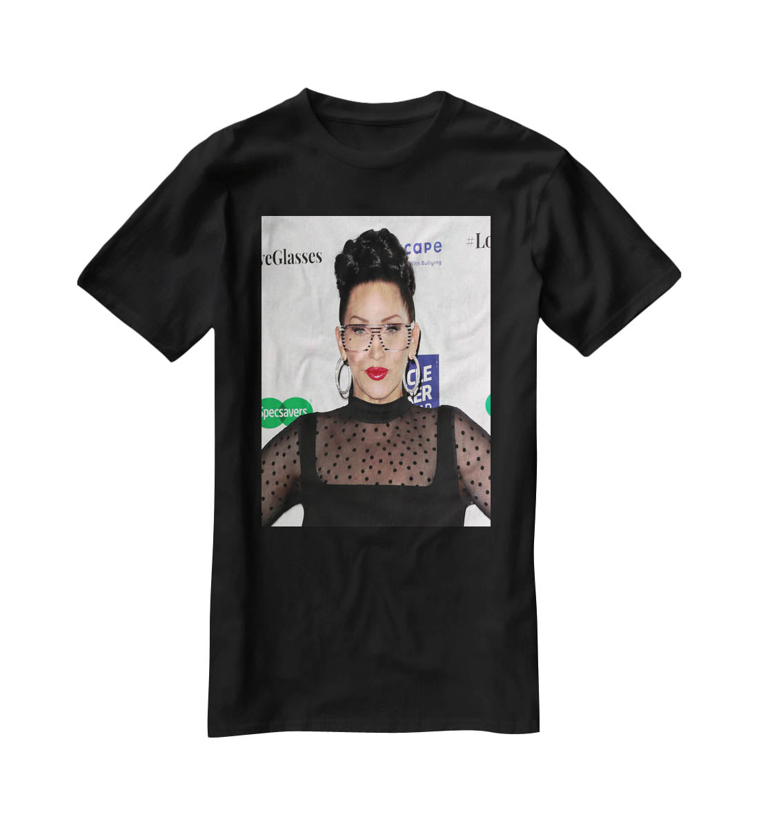 Michelle Visage T-Shirt - Canvas Art Rocks - 1