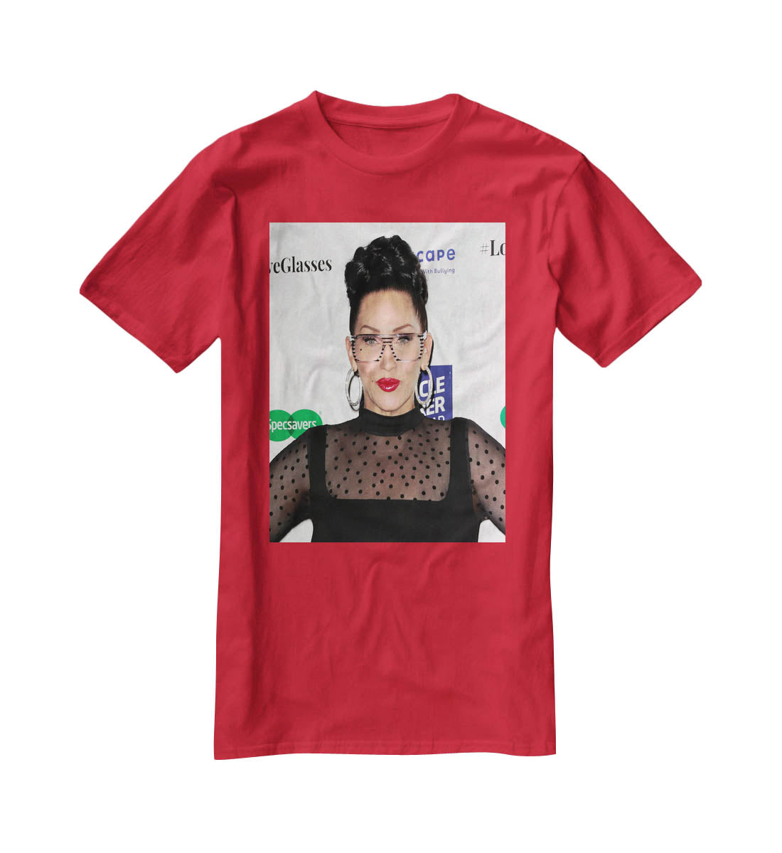 Michelle Visage T-Shirt - Canvas Art Rocks - 4