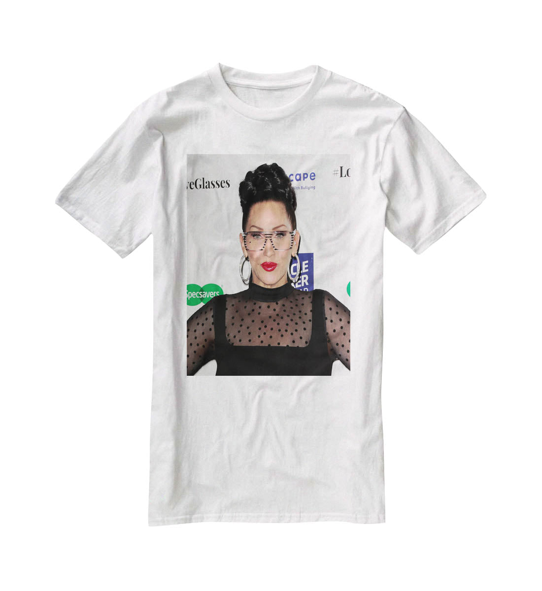 Michelle Visage T-Shirt - Canvas Art Rocks - 5