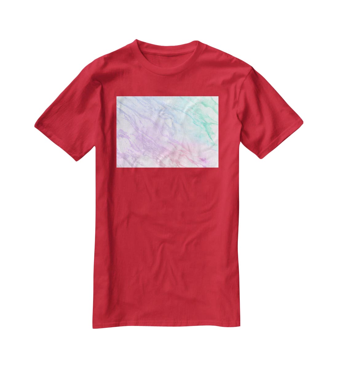 Neon Striped Marble T-Shirt - Canvas Art Rocks - 4