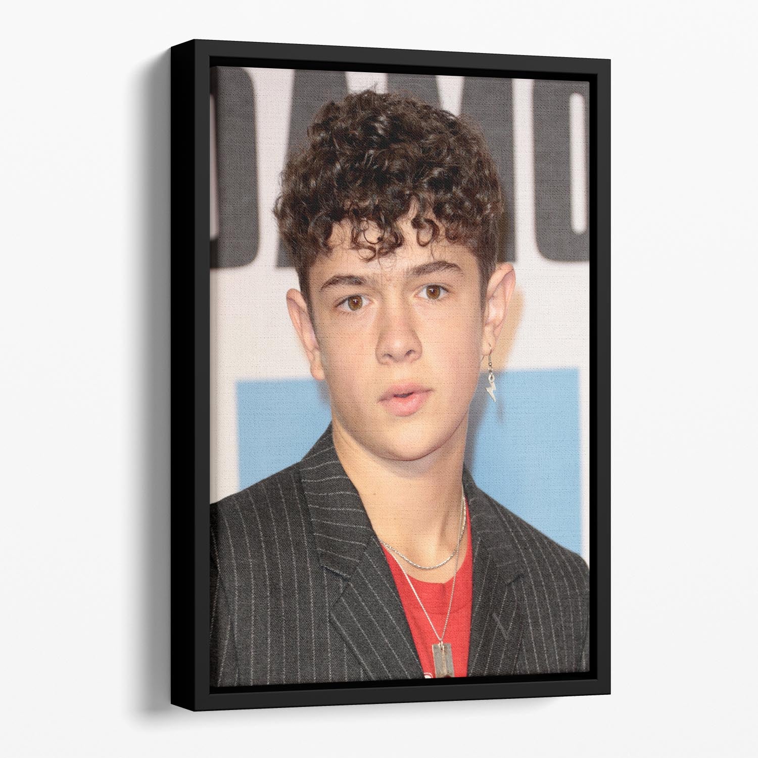 Noah Jupe Floating Framed Canvas - Canvas Art Rocks - 1