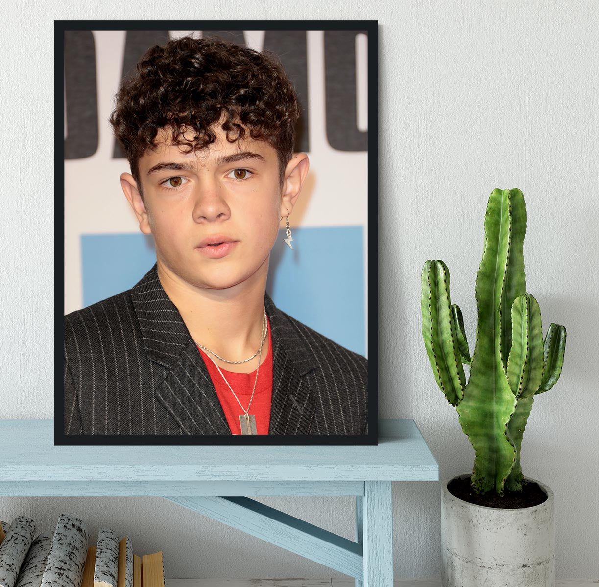 Noah Jupe Framed Print - Canvas Art Rocks - 2