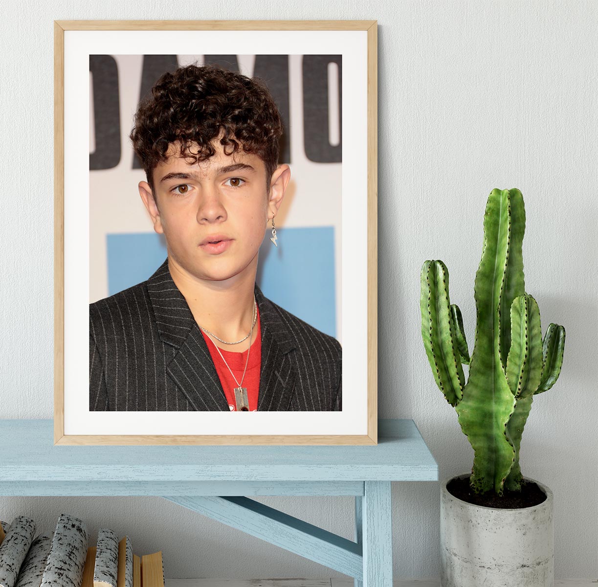 Noah Jupe Framed Print - Canvas Art Rocks - 3