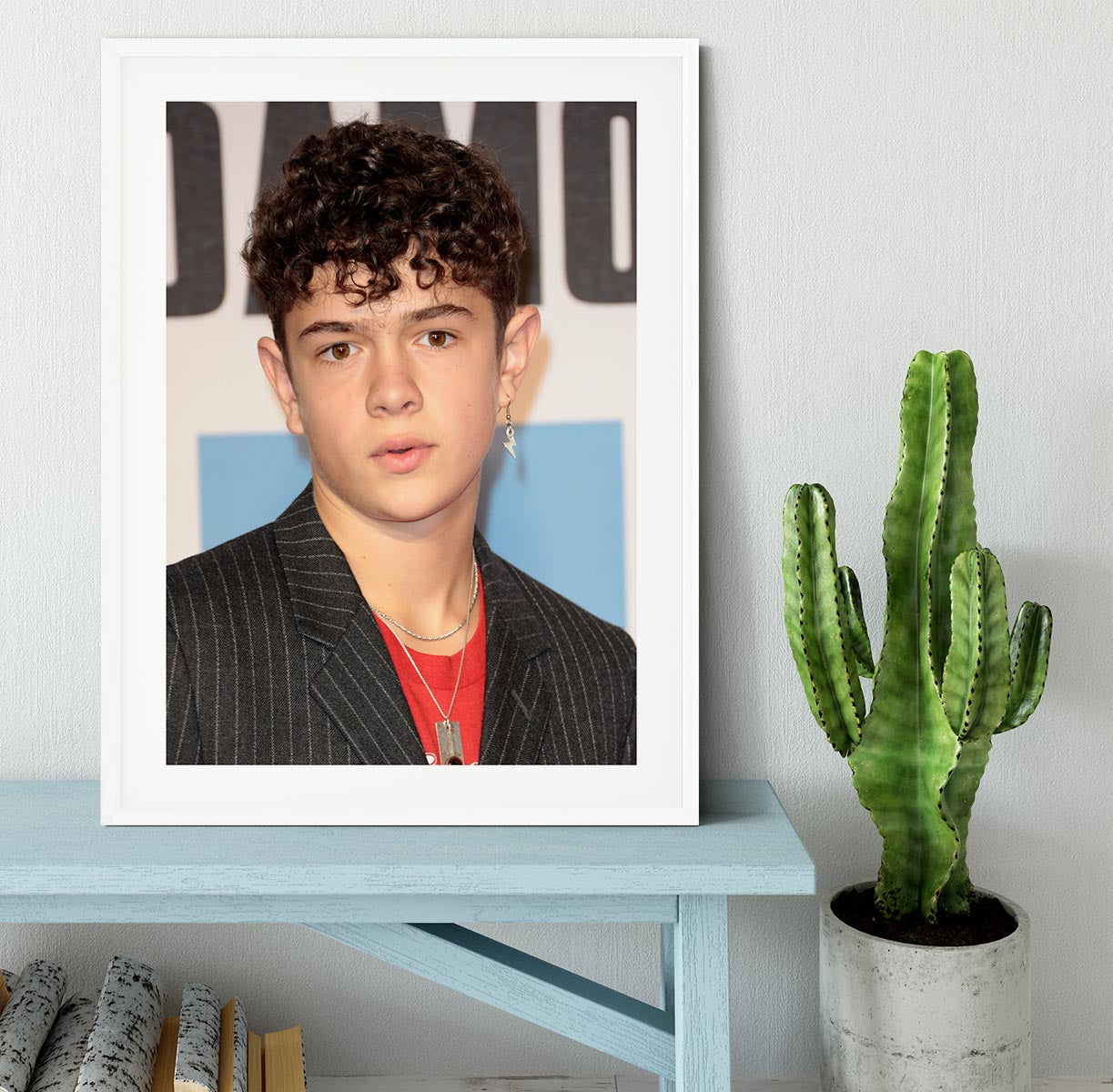 Noah Jupe Framed Print - Canvas Art Rocks - 5