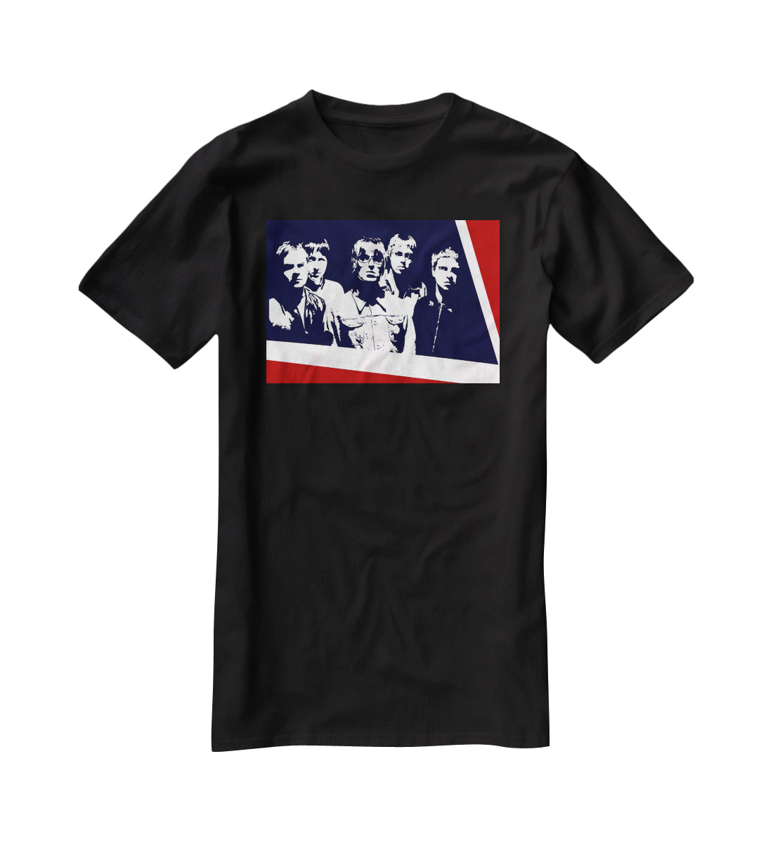 Oasis Union Jack T-Shirt - Canvas Art Rocks - 1