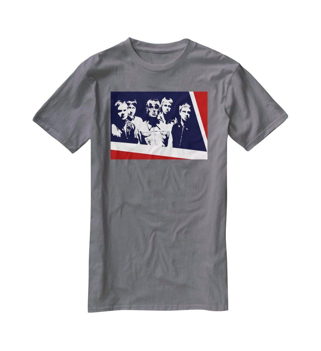 Oasis Union Jack T-Shirt - Canvas Art Rocks - 3