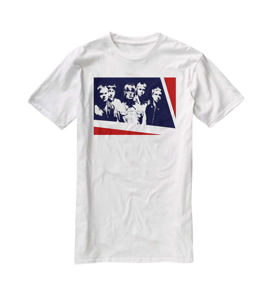 Oasis Union Jack T-Shirt - Canvas Art Rocks - 5