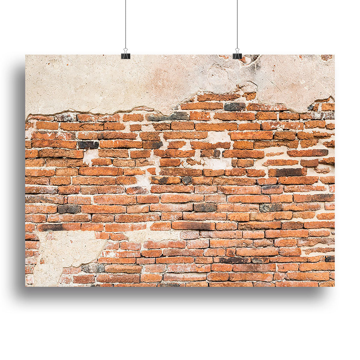 Old brick wall texture Canvas Print or Poster - Canvas Art Rocks - 2