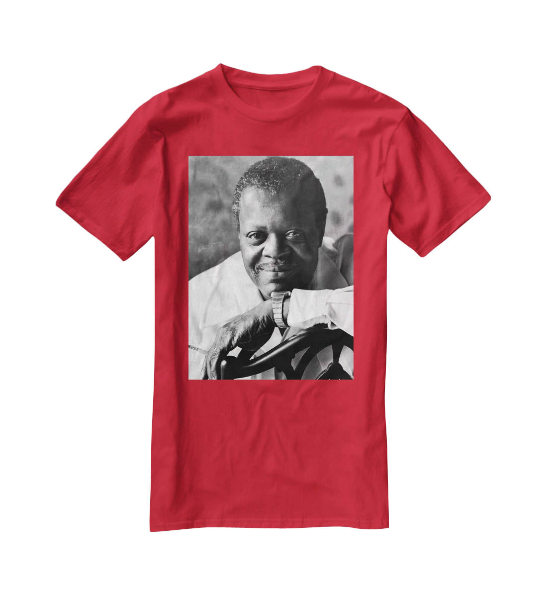 Oscar Peterson 1975 T-Shirt - Canvas Art Rocks - 4