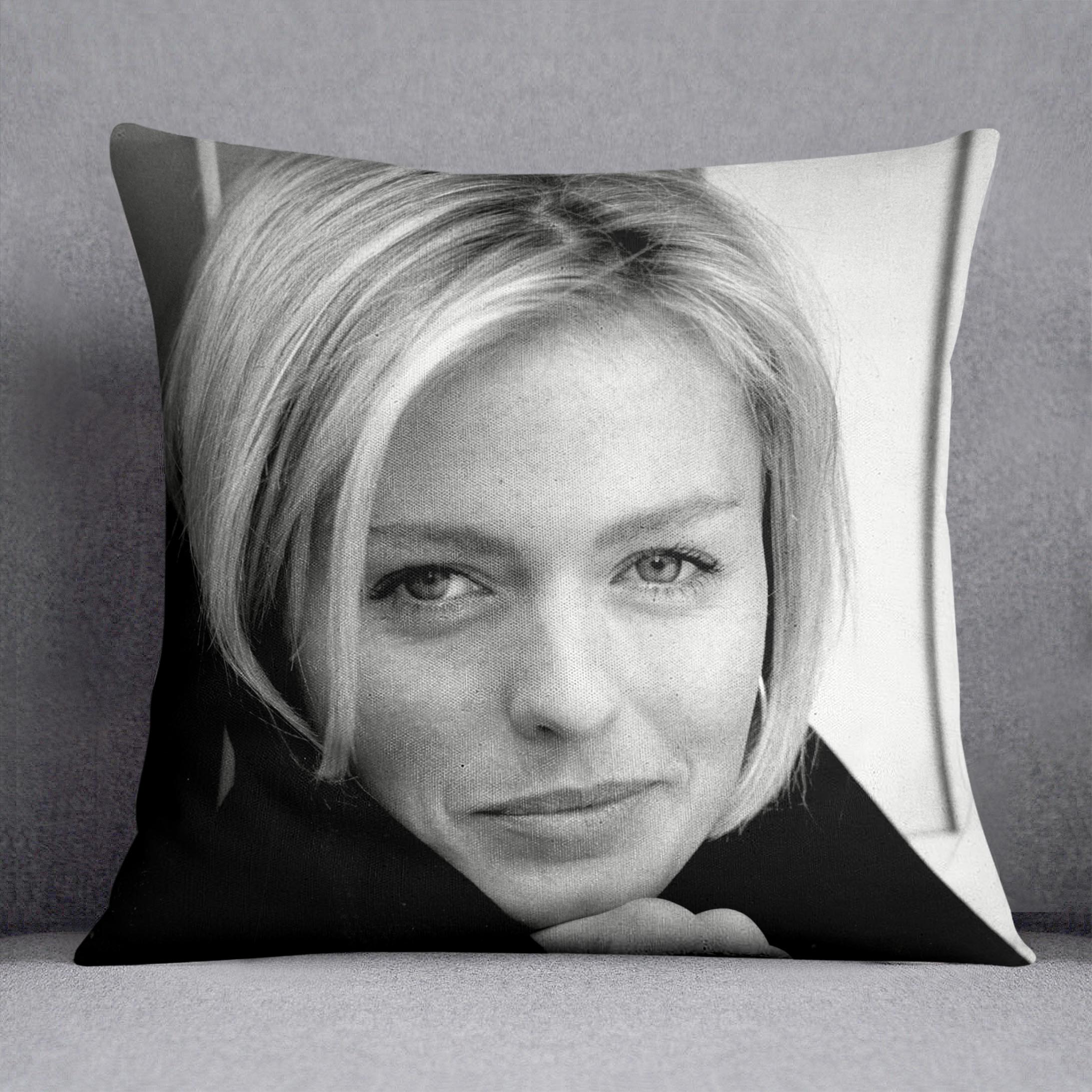 Patsy Kensit Cushion - Canvas Art Rocks - 1