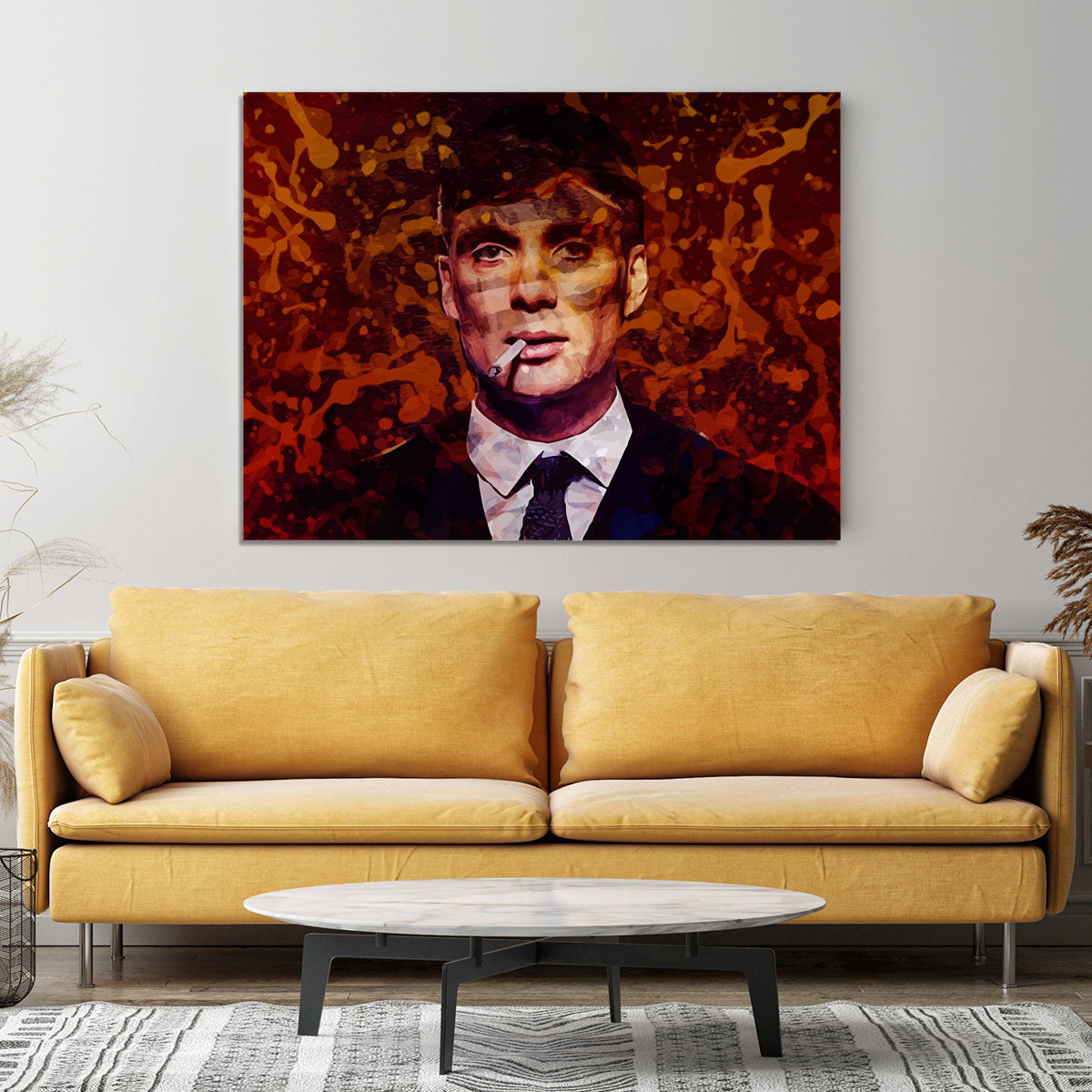 Peaky Blinders Tommy Shelby Canvas Print Canvas Art Rocks 