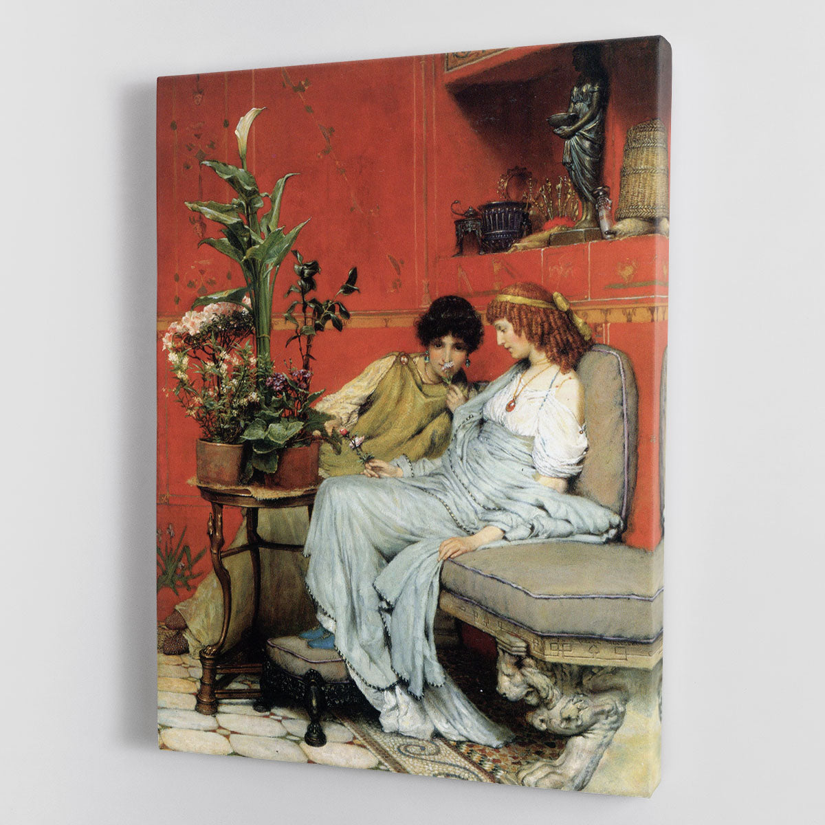 Penetralia by Alma Tadema Canvas Print or Poster - Canvas Art Rocks - 1