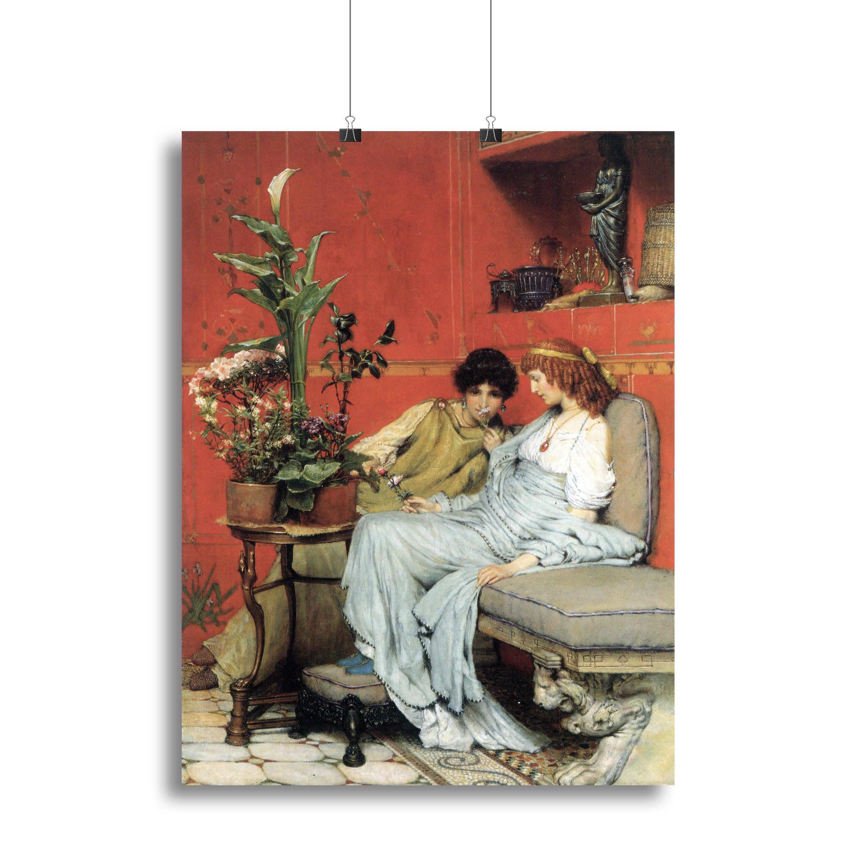 Penetralia by Alma Tadema Canvas Print or Poster - Canvas Art Rocks - 2